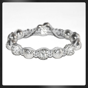 Bracelet Shamballa Cristal Blanc