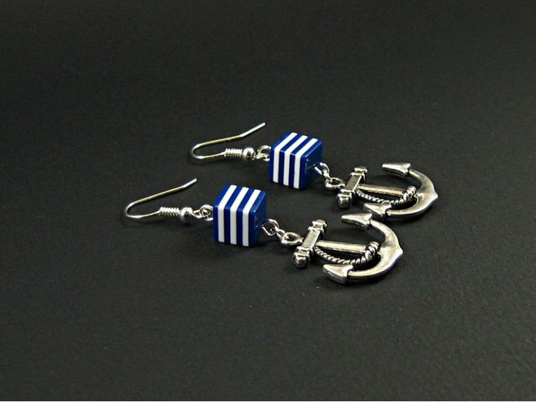 Boucles d'oreilles Chaîne d'ancre Punk - Argent | Hermès Luxembourg Boucles d'oreilles Chaîne d'ancre Punk - Argent | Hermès Luxembourg