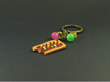 Porte-clés En Briques Colorées - Lot De 16 Pièces - 25 Mm - Multicolore Pour Enfants Et Adultes - Décoration Sac, Clés, Voiture - 8