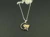 Collier fantaisie pendentif oiseau