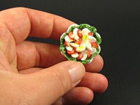 Magnet artisanal salade composée