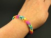 Bracelet loom fluorescent taille ado adulte