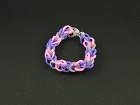 Bracelet loom taille enfant modèle princesse 