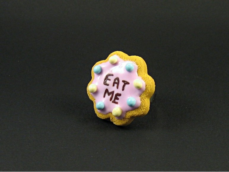 Bague Imitation Biscuit D Alice