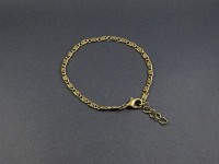 Bracelet fantaisie bronze maille S