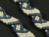 Bracelet brésilien zigzag présenté en deux couleurs