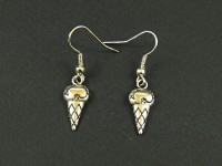 Boucles d'oreilles fantaisie glaces