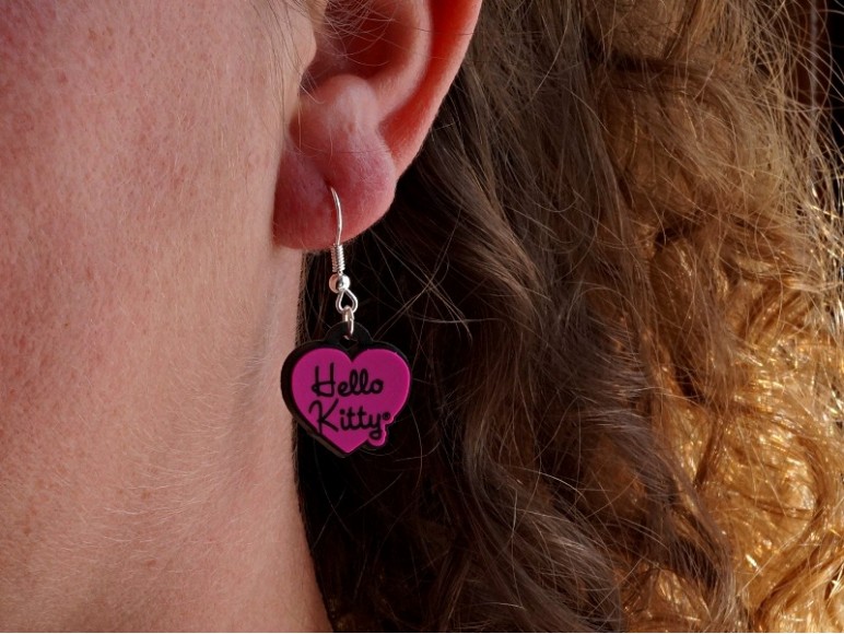 Hello Kitty - Boucles d'oreilles Argent 925/000