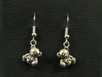 Boucles oreilles fantaisie oursons penchés