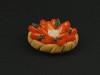 Magnet artisanal tarte aux fraises