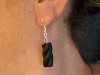Boucles d'oreilles réglisses torsadés