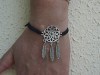 Bracelet tissage artisanal attrape-rêves