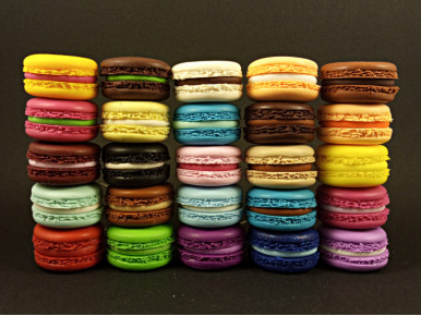 Bijou de sac triple macaron parfum au choix