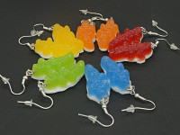 Boucles d'oreilles bonbons crocodiles