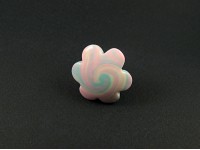 Bague fantaisie forme nuage aux couleurs guimauve