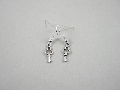 Boucles d'oreilles clefs