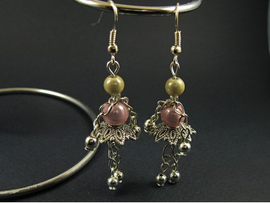 Boucles d'oreilles danseuses 