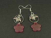 Boucles d'oreilles montge de perles