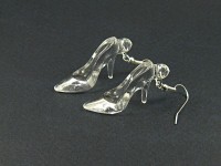 Boucles d'oreille chaussures de Cendrillon