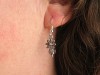 Boucles d'oreilles fantaisie breloques fleurs