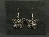 Boucles oreilles fantaisie papillons