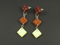 Boucles trio de chocolat format puce