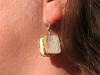 Boucles d'oreilles sandwichs gourmands