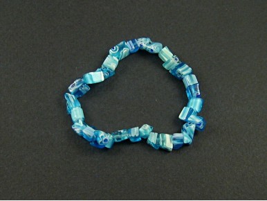 Bracelet bleu taille enfant