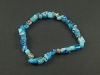 Bracelet bleu taille adulte