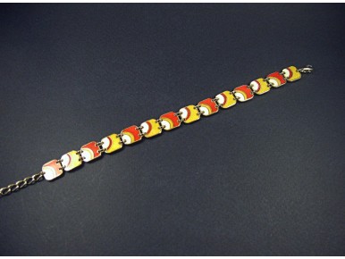 Bracelet aux couleurs des années 70