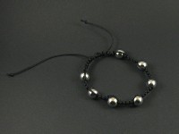 Shamballa hématites grises