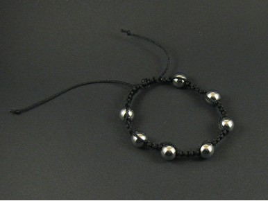 Shamballa hématites grises