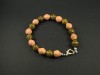 Bracelet perles de bois