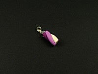 Charm guimauve cassis en Fimo