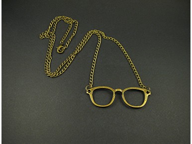 Collier fantaisie lunettes