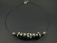 Collier perles artisanales