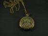 Collier pendentif montre a gousset XXL