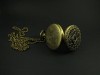 Collier pendentif montre a gousset XXL