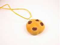 Collier cookie doré