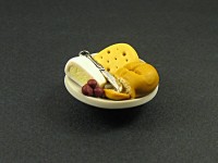 Magnet plateau de fromages en miniature