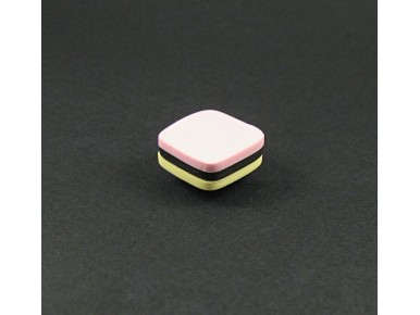 Magnet bonbon anglais bicolore