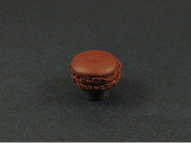 Magnet mini macaron au chocolat