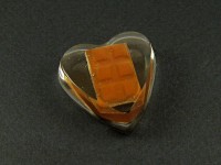 Magnet en résine avec une tablette de chocolat