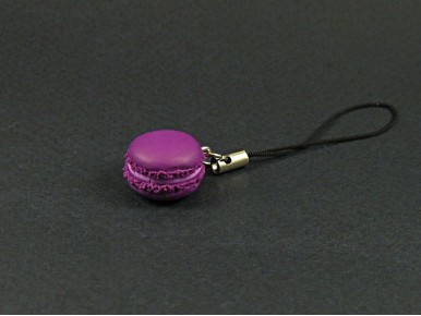 Bijou de téléphone macaron violet